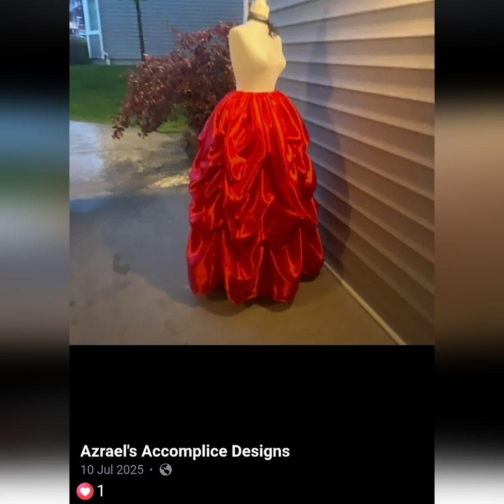 Custom Azreals Accomplice Ball Gown - Picture 9 of 9